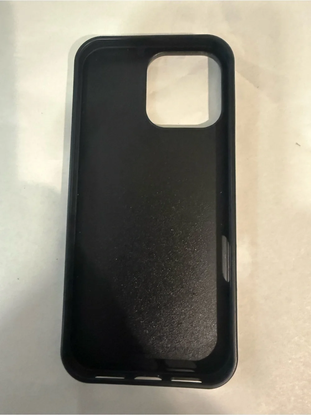 Custom Designer Gucci Style Grey & Navy GG Pattern iPhone 16 Pro Max Case used.